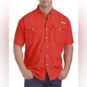 NWT! PFG Bahama II Short-Sleeve Sport Shirt